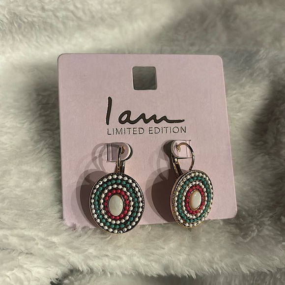 I Am Jewelry - I Am - Limited Edition - Gold Boho Dangle Earrings